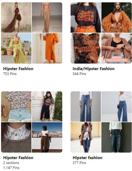 hipster fashion trends